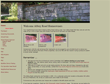 Tablet Screenshot of abbeyroadhoa.org